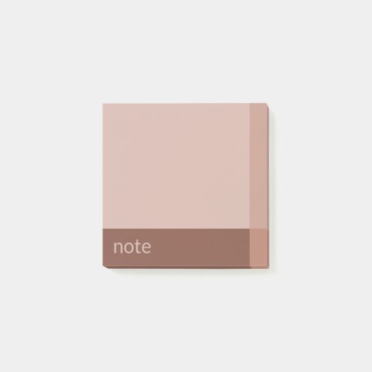 Post-it® Fraise Latte Propre Fille Personnalisable (Devant)