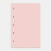 Post-it® Fraises et fleurs (Devant)