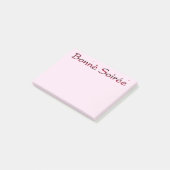Post-it® Français : Bonne Soiree Notes (Incliné)