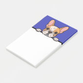 Post-it® Français Bulldog mignon Français Chiot Amoureux de (Incliné)