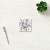 Post-it® Français Lilac Aquarelle Florale Printemps & Été (Bureau)