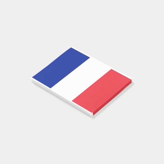 Post-it® Française - Drapeau France (Incliné)