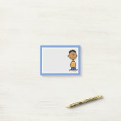 Post-it® Franklin Smiling (Sur un bureau)