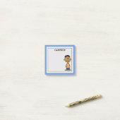 Post-it® Franklin Smiling | Ajouter Votre Nom (Sur un bureau)