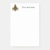 Post-it® Freemason Masonic Square Compass (Devant)