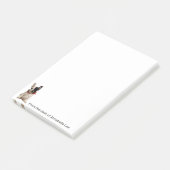 Post-it® French Bulldog Personnaliser les notes post-it (Incliné)