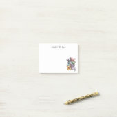 Post-it® French Bulldog Travel Wanderlust mignon animal de  (Sur un bureau)