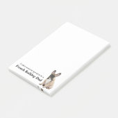 Post-it® Frenchie Papa Post It Notes (Incliné)