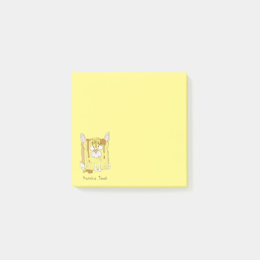 Post-it® Frenchie Toast French Bulldog Notes (Devant)