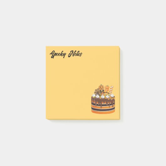 Post-it® Friandises effrayantes d'Halloween (Devant)