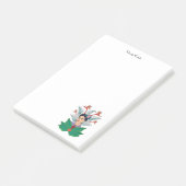 Post-it® Frida Kahlo | Oiseaux de Paradis Floral Graphic (Incliné)