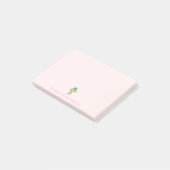 Post-it® Frog Tropical Blush Pink Personnalisé (Incliné)