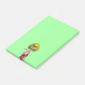 Post-it® frogface blonde fille (Incliné)