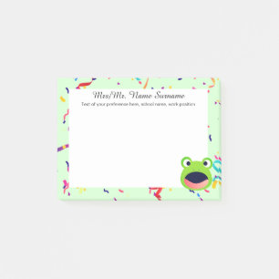 Post-it® Froggy Colorful Confetti