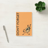 POST-IT® FROMAGE DE NINJA AVEC NUNCHUCKS POSER IL NOTEPAD (Bureau)