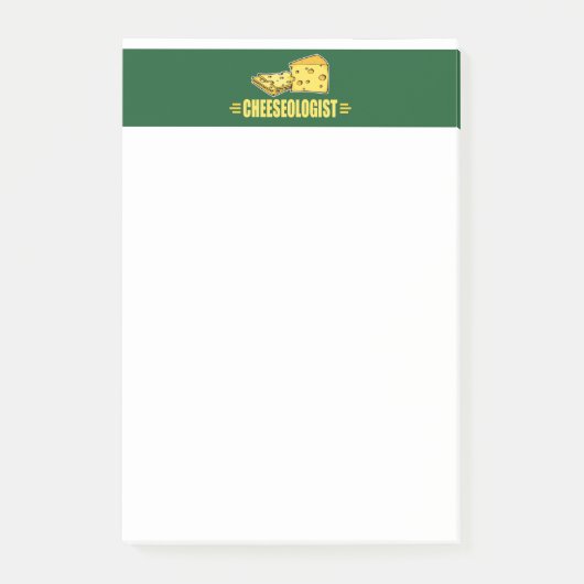 Post-it® Fromage drôle CHEESEOLOGISTE (Devant)