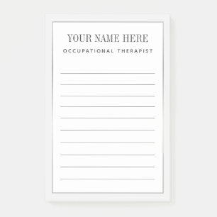 Post-it® Frontière d'argent des ergothérapeutes