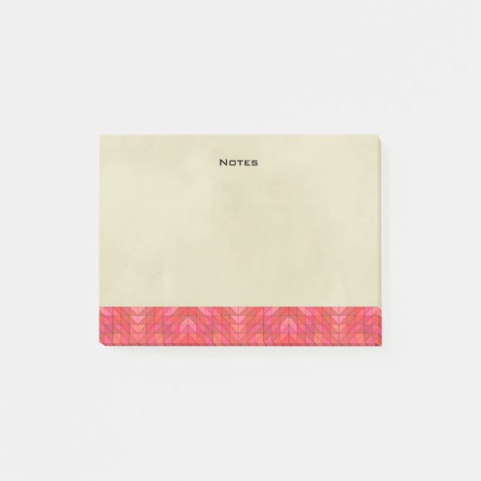 Post-it® Frontière géométrique Sud-Ouest sur arrière - plan (Devant)