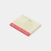 Post-it® Frontière géométrique Sud-Ouest sur arrière - plan (Incliné)