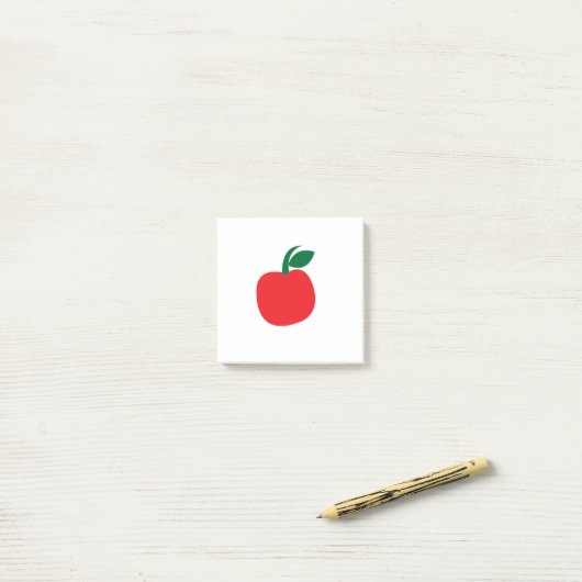 Post-it® Fruit à la pomme (Sur un bureau)