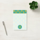 Post-it® Fruit tropical ananas | Monogramme (Bureau)