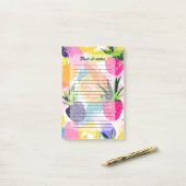 Post-it® Fruit tropical d'été Fiesta (Sur un bureau)