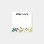 Post-it® Fruits et nourriture Légume sur mesure Monogramme (Devant)