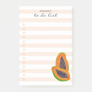 Post-it® Fruits tropicaux de Papaya