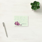 Post-it® Fruits verts et pourpres de fleur de l'esprit (Bureau)