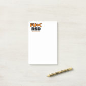 POST-IT® FU RSD (Sur un bureau)