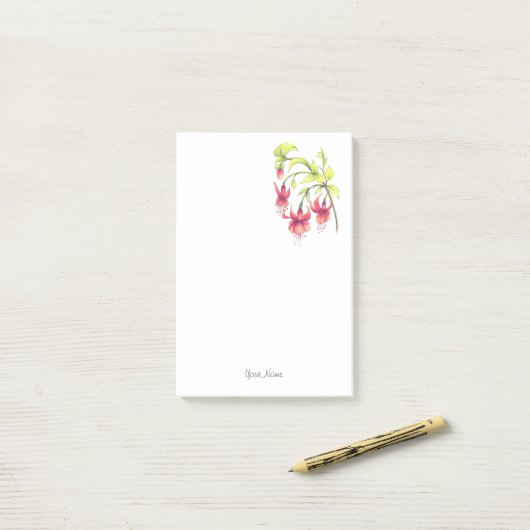 Post-it® Fuchsias (Sur un bureau)