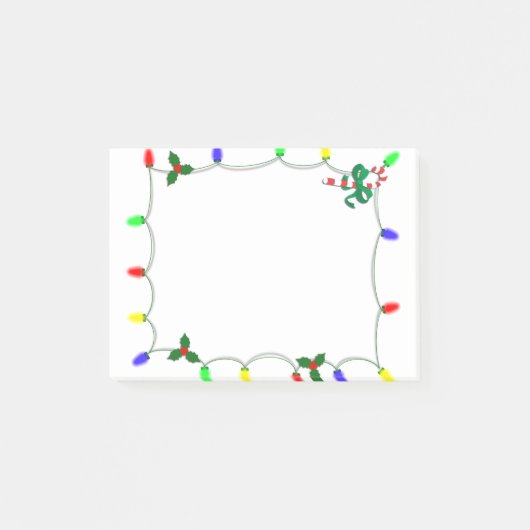 Post-it® Fun Christmas Light boarder (Devant)