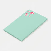 Post-it® Fun et Fancy rose Noël Peppermenthe bonbon (Incliné)