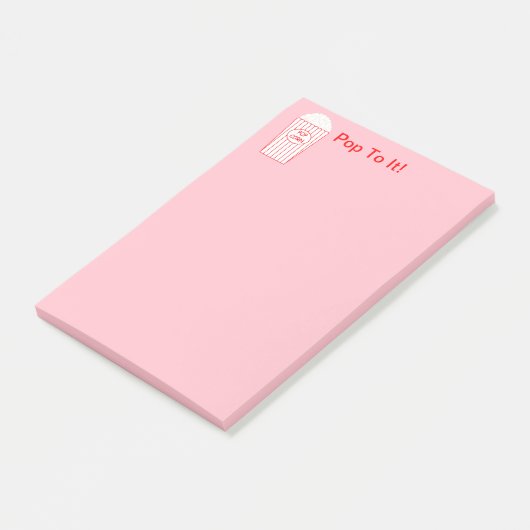 Post-it® Fun et Fun "Pop To It" Popcorn (Incliné)