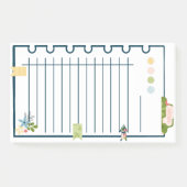 Post-it® Fun Flowers & Onglets Notes Lrg Post-it (Devant)