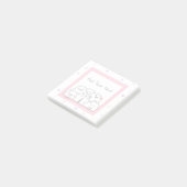 Post-it® Fun Fun Fun Fun Girl Rose (Incliné)