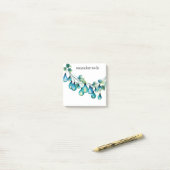 Post-it® Fun Garden Lumières Fairy | bleu jaune vert (Sur un bureau)