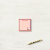 Post-it® Fun Ghosts Et Traitements éffrayants Personnalisés (Sur un bureau)
