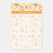 Post-it® Fun Orange Fall Motif (Devant)