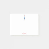 Post-it® Fun Pastel Ice Cream Nom personnalisé (Devant)