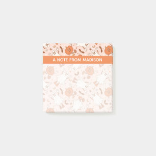 Post-it® Fun Retro Ghost & Jack-O-Lantern Motif