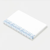 Post-it® Fun Squiggly Arc-en-ciel Clefs (Incliné)