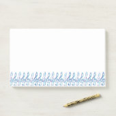 Post-it® Fun Squiggly Arc-en-ciel Clefs (Sur un bureau)