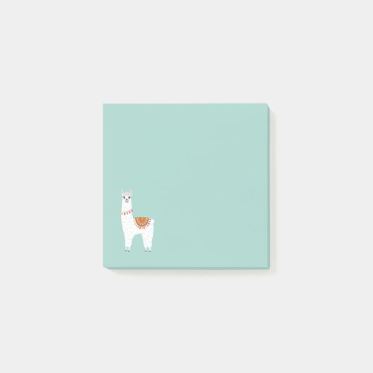 Post-it® Funky Alpaca lamama drame animal mignon (Devant)