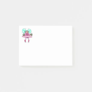 Post-it® Funky Coffee Fairy Post It Notes
