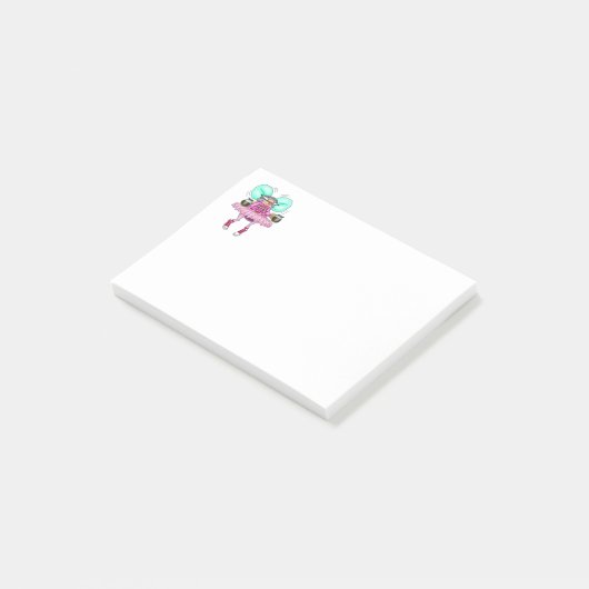 Post-it® Funky Coffee Fairy Post It Notes (Incliné)
