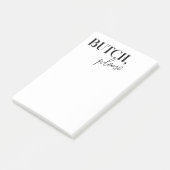 Post-it® Funny Butch Masc Lesbian Wife Gift Anniversary  (Incliné)