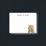POST-IT® FUNNY CHOCKÉ CHAT TABBY ROUGE CHAT AVEC NOM<br><div class="desc">Personnalisable joli post il papier de note avec une amusante aquarelle illustration d'un chat avec une expression surprise et ses pattes recouvrant son visage et sa ligne de texte personnalisé pour votre nom ou citation préférée! Notes Post-it® personnalisées pour les amoureux de les chats. Idéal pour l'école, la maison et...</div>