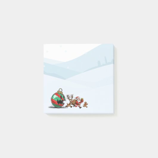 Post-it® Funny Christmas Notes | Santa Notes (Devant)