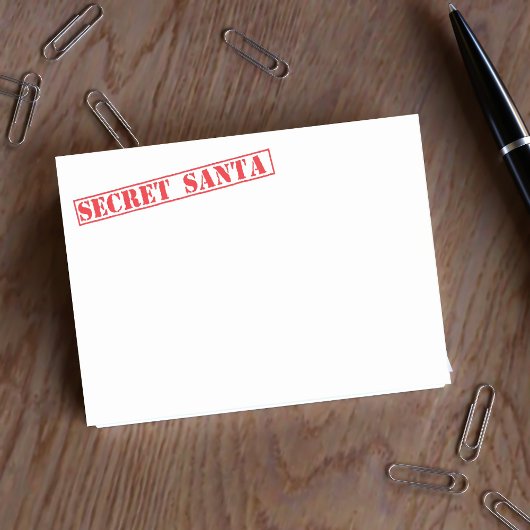 Post-it® Funny Christmas Secret Père Noël Post it Notes